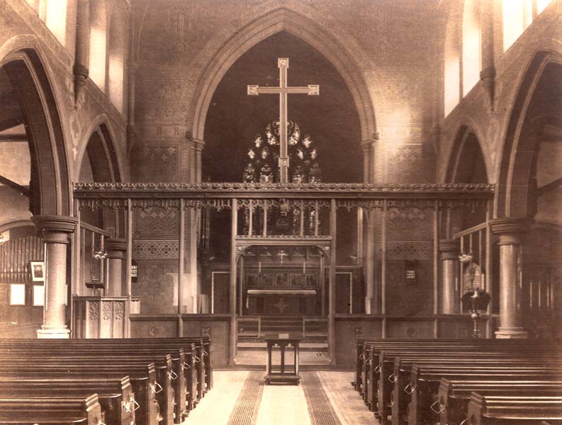 church interior 1919